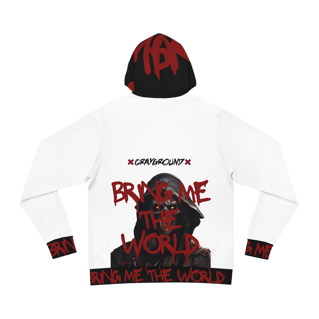 White Dominator Hoodie