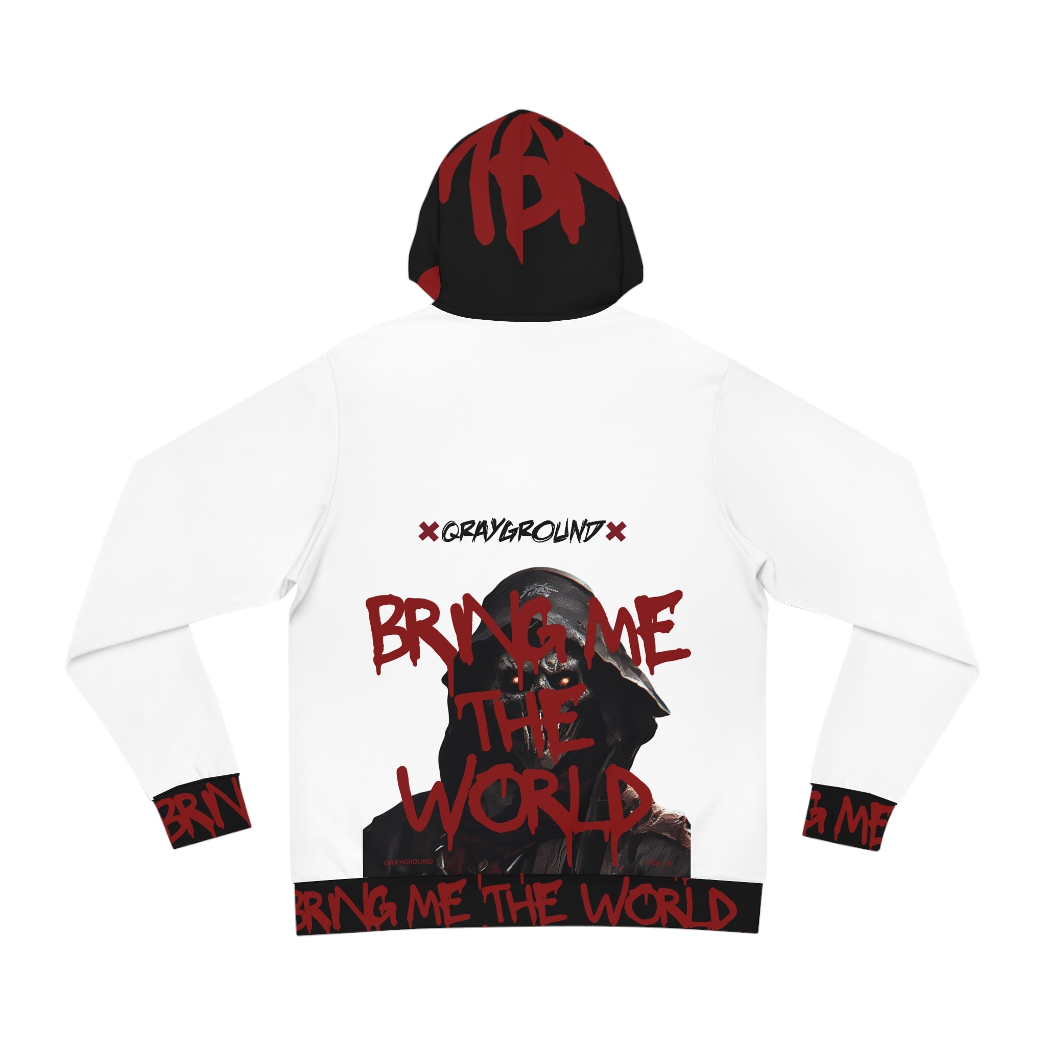 White Dominator Hoodie