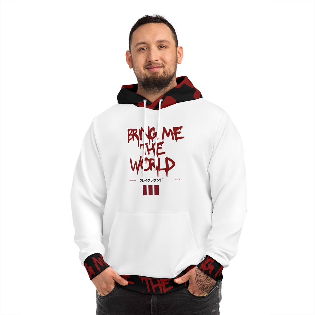 White Dominator Hoodie