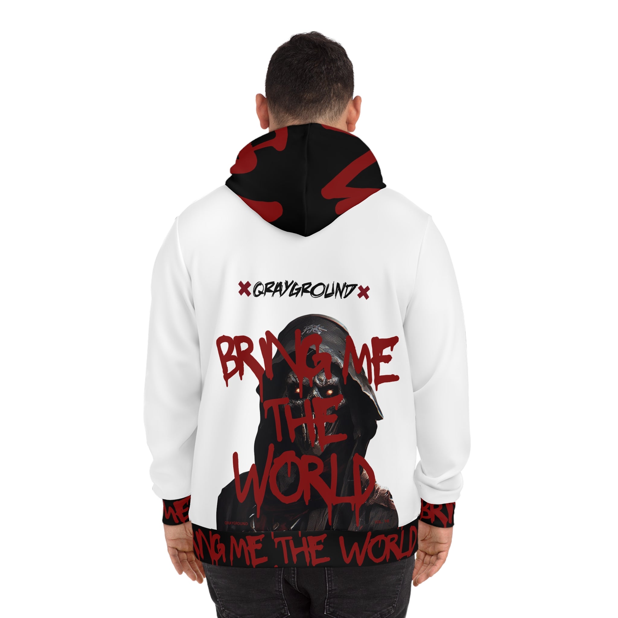 White Dominator Hoodie