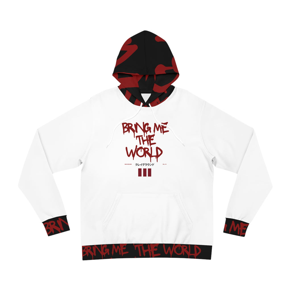 White Dominator Hoodie