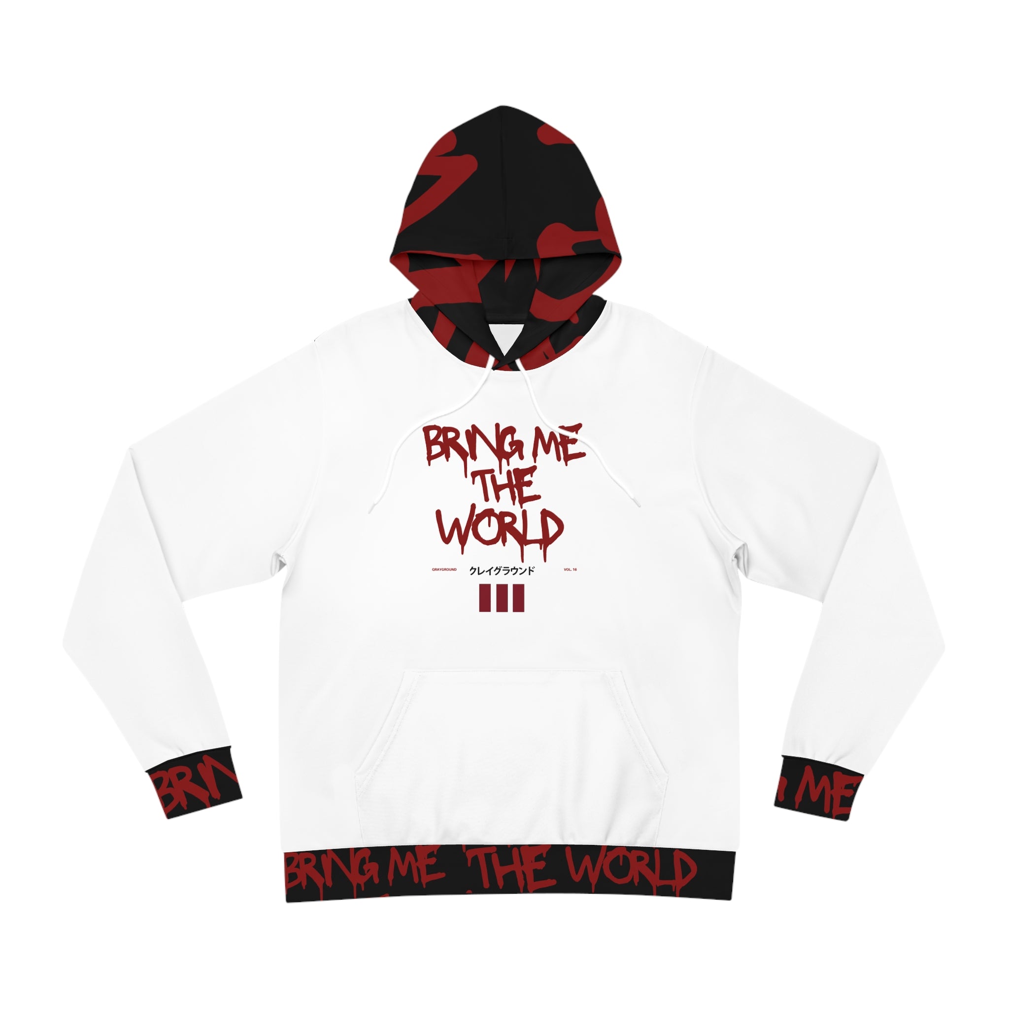 White Dominator Hoodie